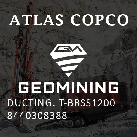 8440308388 ВОЗДУХОВОД  T-BRSS1200 Atlas Copco / Epiroc