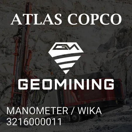 3216000011 МАНОМЕТР / ВИКА Atlas Copco / Epiroc