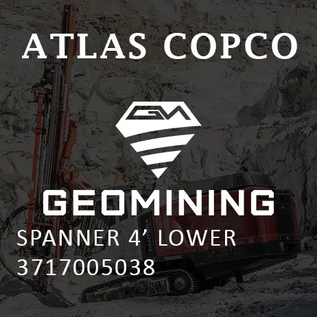 3717005038 ГАЕЧНЫЙ КЛЮЧ 4' НИЖНИЙ Atlas Copco / Epiroc