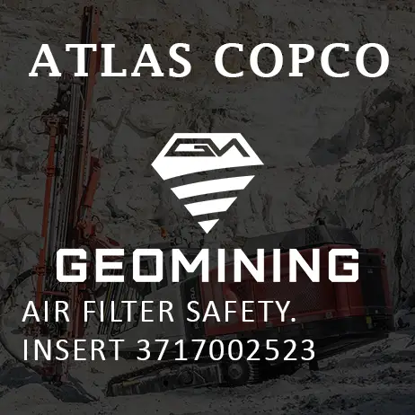 3717002523 ВОЗДУШНЫЙ ФИЛЬТР БЕЗОПАСНОСТЬ  ВСТАВКА Atlas Copco / Epiroc