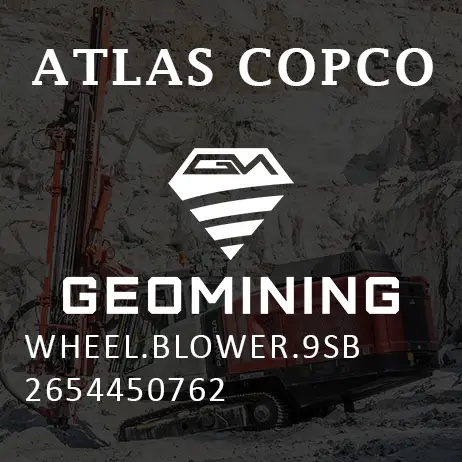 2654450762 КОЛЕСО ВОЗДУХОДУВКА 9SB Atlas Copco / Epiroc