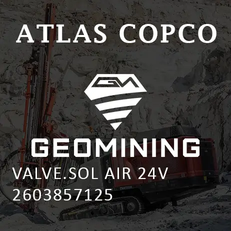 2603857125 КЛАПАН  СОЛНЕЧНЫЙ ВОЗДУХ 24В Atlas Copco / Epiroc