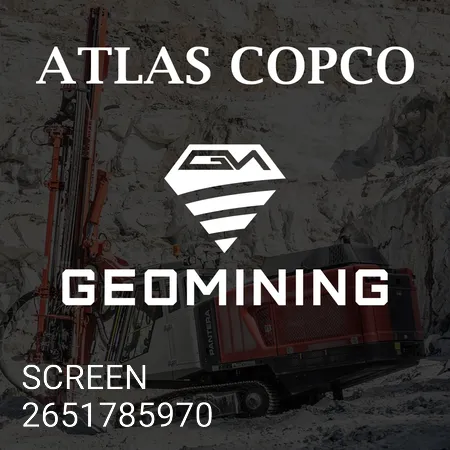 2651785970 ЭКРАН Atlas Copco / Epiroc