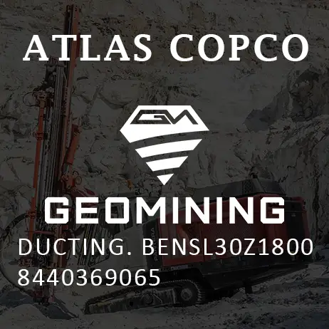 8440369065 ВОЗДУХОВОД  BENSL30Z1800 Atlas Copco / Epiroc