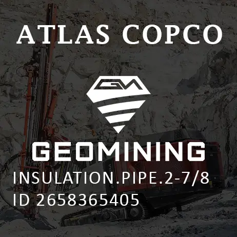 2658365405 ИЗОЛЯЦИЯ  ТРУБА  2-7/8 ID Atlas Copco / Epiroc