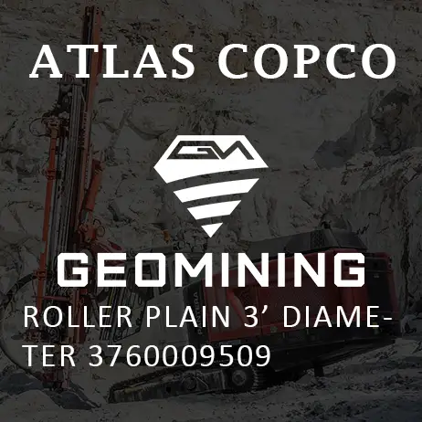 3760009509 РОЛИК ПЛАН 3' ДИАМЕТР Atlas Copco / Epiroc
