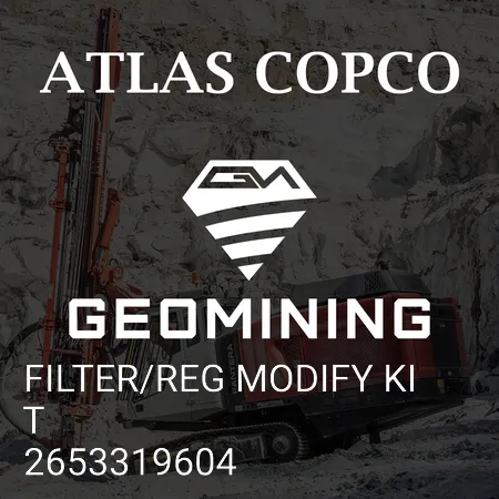 2653319604 КОМПЛЕКТ ДЛЯ ИЗМЕНЕНИЯ ФИЛЬТРА/РЕГ. Atlas Copco / Epiroc