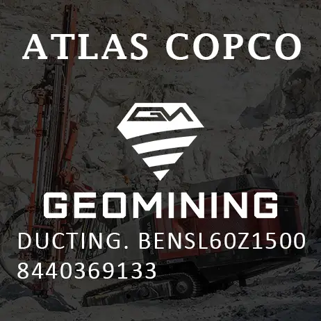 8440369133 ВОЗДУХОВОДЫ  BENSL60Z1500 Atlas Copco / Epiroc