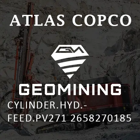 2658270185 ЦИЛИНДР ГИДРАВЛИЧЕСКИЙ ПОДАЧА PV271 Atlas Copco / Epiroc