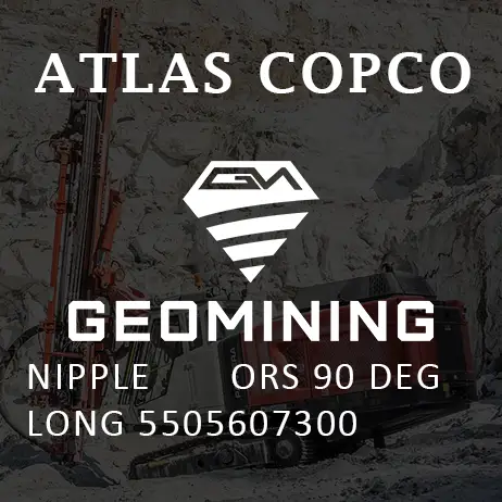 5505607300 НИППЕЛЬ ORS 90 ГРАДУСОВ ДЛИНА Atlas Copco / Epiroc