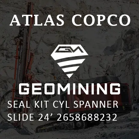 2658688232 КОМПЛЕКТ УПЛОТНЕНИЙ ЦИЛИНДРИЧЕСКИЙ КЛЮЧ НАПРАВЛЯЮЩИЙ 24' Atlas Copco / Epiroc