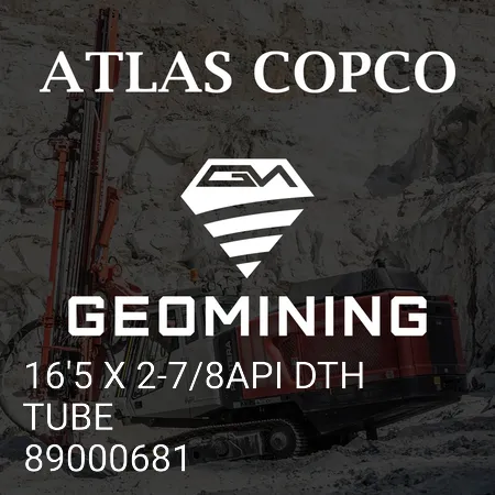 89000681 16'5 X 2-7/8API ПОГРУБИТЕЛЬНАЯ ТРУБКА Atlas Copco / Epiroc
