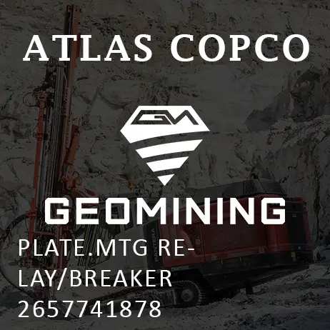 2657741878 ПЛАСТИНА  MTG РЕЛЕ/ПРЕРЫВАТЕЛЬ Atlas Copco / Epiroc
