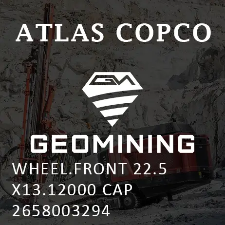 2658003294 КОЛЕСО ПЕРЕДНЕЕ 22.5 X13 12000 КРЫШКА Atlas Copco / Epiroc