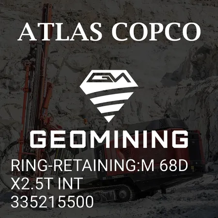335215500 СТОПОРНОЕ КОЛЬЦО:M 68DX2.5T INT Atlas Copco / Epiroc