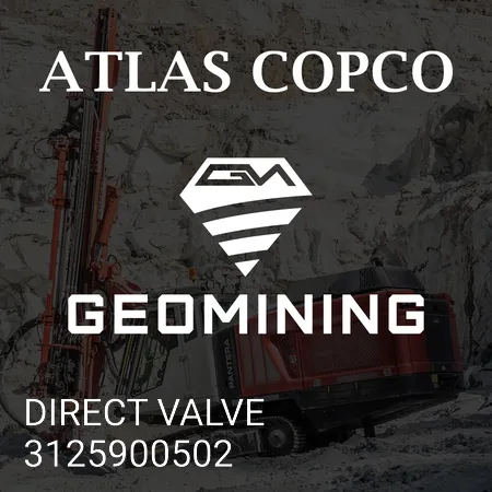 3125900502 ПРЯМОЙ КЛАПАН Atlas Copco / Epiroc