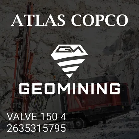 2635315795 КЛАПАН 150-4 Atlas Copco / Epiroc