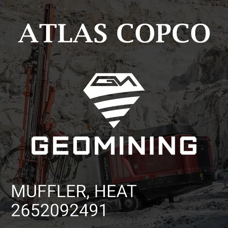 2652092491 ГЛУШИТЕЛЬ, ТЕПЛО Atlas Copco / Epiroc