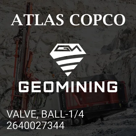 2640027344 КЛАПАН, ШАРОВОЙ-1/4 Atlas Copco / Epiroc