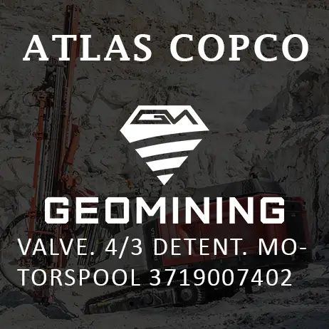3719007402 КЛАПАН  4/3 СТОПОРНЫЙ  MOTORSPOOL Atlas Copco / Epiroc