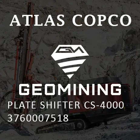 3760007518 ПЛАСТИНЧАТЫЙ ПЕРЕМЕЩАТЕЛЬ CS-4000 Atlas Copco / Epiroc