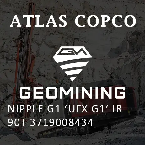 3719008434 НИППЕЛЬ G1 'UFX G1' IR 90T Atlas Copco / Epiroc