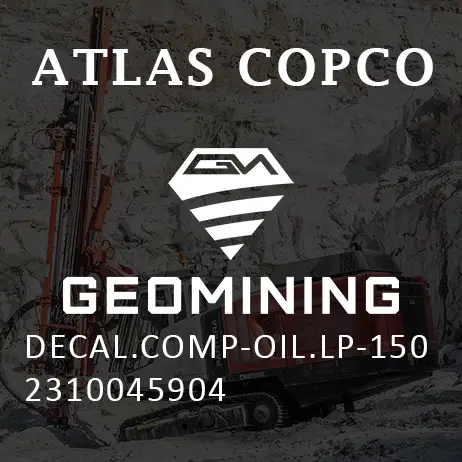 2310045904 ДЕКАЛЬ КОМП-МАСЛО LP-150 Atlas Copco / Epiroc