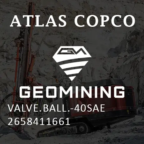 2658411661 КЛАПАН ШАРОВОЙ -40SAE Atlas Copco / Epiroc