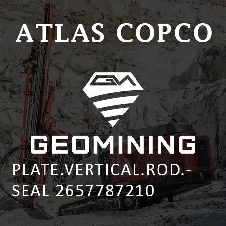 2657787210 ПЛАСТИНА  ВЕРТИКАЛЬНАЯ  СТЕРЖЕНЬ  УПЛОТНЕНИЕ Atlas Copco / Epiroc