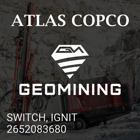 2652083680 ВЫКЛЮЧАТЕЛЬ, ЗАЖИГАНИЕ Atlas Copco / Epiroc