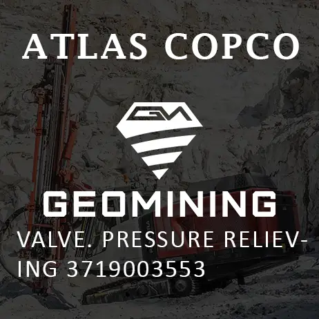 3719003553 КЛАПАН  СБРОС ДАВЛЕНИЯ Atlas Copco / Epiroc