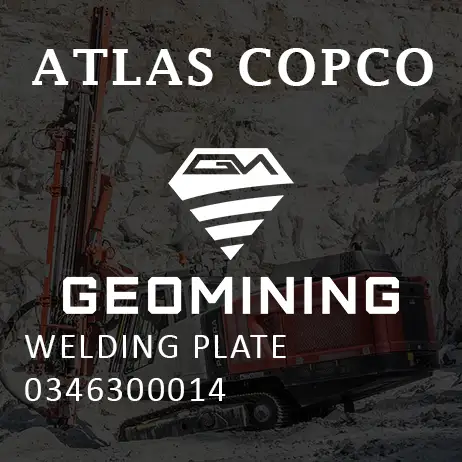 0346300014 СВАРОЧНАЯ ПЛАСТИНА Atlas Copco / Epiroc