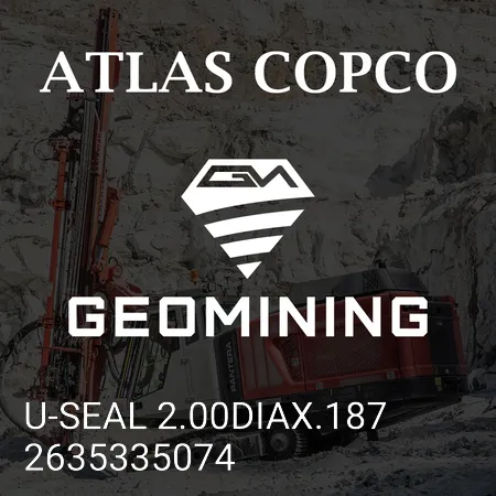 2635335074 U-ОБРАЗНОЕ 2.00DIAX.187 Atlas Copco / Epiroc