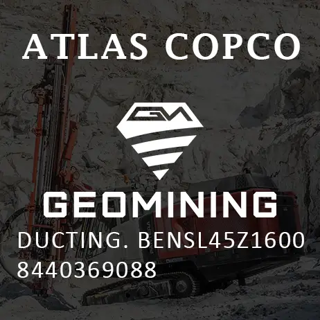 8440369088 ВОЗДУХОВОД  BENSL45Z1600 Atlas Copco / Epiroc