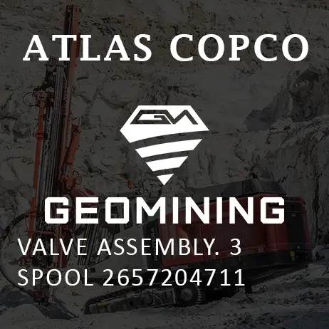 2657204711 КЛАПАНА В СБОРЕ  3 ЗОЛОТА Atlas Copco / Epiroc