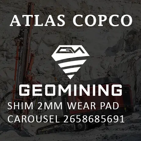 2658685691 ПРОКЛАДКА 2MM ИЗНОСНАЯ НАКЛАДКА КАРУСЕЛЬ Atlas Copco / Epiroc