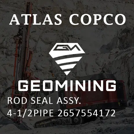 2657554172 УПЛОТНЕНИЕ ШТОКА В СБОРЕ  4-1/2 ТРУБЫ Atlas Copco / Epiroc