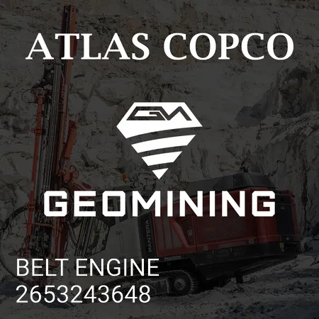 2653243648 РЕМЕНЬ ДВИГАТЕЛЯ Atlas Copco / Epiroc