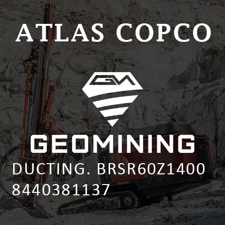 8440381137 ВОЗДУХОВОД  BRSR60Z1400 Atlas Copco / Epiroc