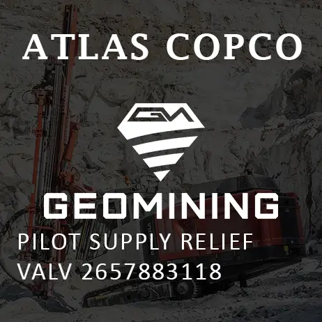 2657883118 ПРЕДОХРАНИТЕЛЬНЫЙ КЛАПАН ПИЛОТНОЙ ПОДАЧИ Atlas Copco / Epiroc