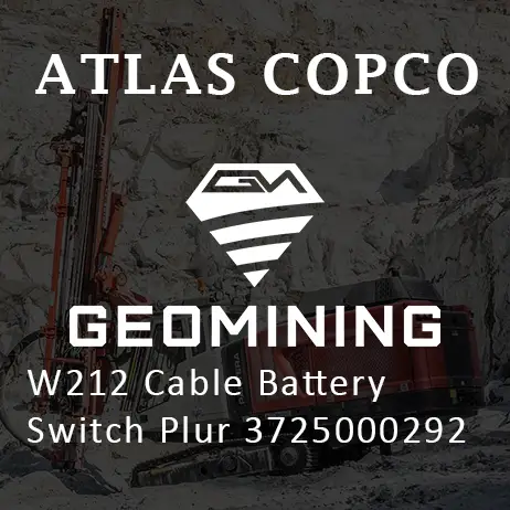 3725000292 W212 КАБЕЛЬНЫЙ ПЕРЕКЛЮЧАТЕЛЬ АККУМУЛЯТОРНОЙ БАТАРЕИ PLUR Atlas Copco / Epiroc