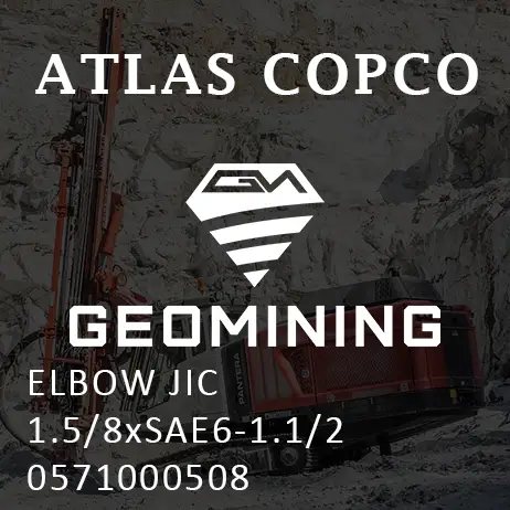 0571000508 КОЛЕНО JIC 1.5/8XSAE6-1.1/2 Atlas Copco / Epiroc
