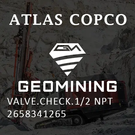 2658341265 КЛАПАН  ОБРАТНЫЙ  1/2 NPT Atlas Copco / Epiroc