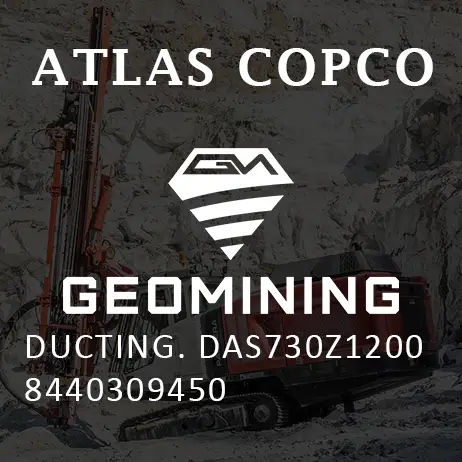 8440309450 ВОЗДУХОВОДЫ  DAS730Z1200 Atlas Copco / Epiroc