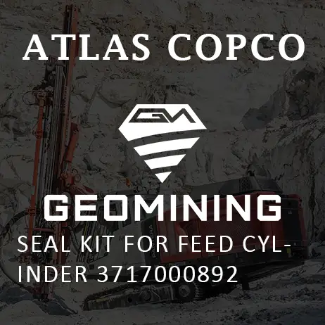 3717000892 КОМПЛЕКТ УПЛОТНЕНИЙ ДЛЯ ЦИЛИНДРА ПОДАЧИ Atlas Copco / Epiroc