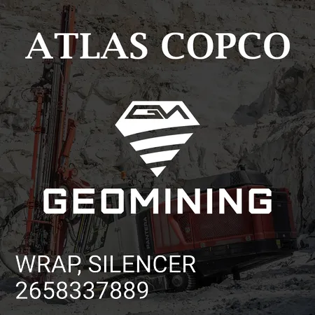 2658337889 ОБЕРТЫВАНИЕ, ГЛУШИТЕЛЬ Atlas Copco / Epiroc