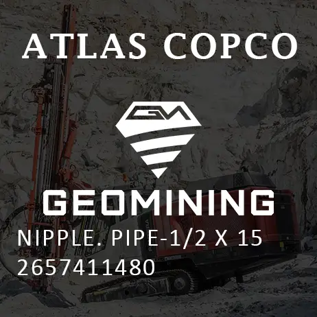 2657411480 НИППЕЛЬ  ТРУБА-1/2 X 15 Atlas Copco / Epiroc