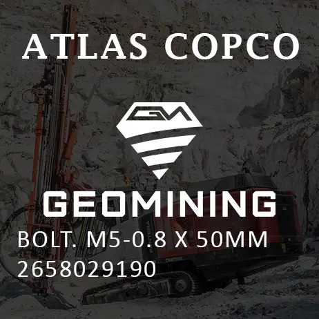 2658029190 БОЛТ  М5-0 8 Х 50 ММ Atlas Copco / Epiroc