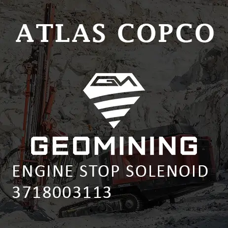 3718003113 СОЛЕНОИД ОСТАНОВКИ ДВИГАТЕЛЯ Atlas Copco / Epiroc