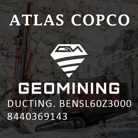 8440369143 ВОЗДУХОВОДЫ  BENSL60Z3000 Atlas Copco / Epiroc